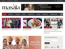 Tablet Screenshot of masalathai.com